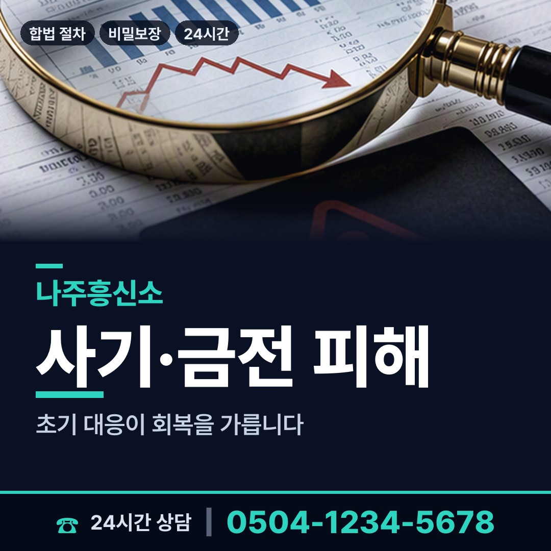 나주 남평읍 거래처조사 상담 안내